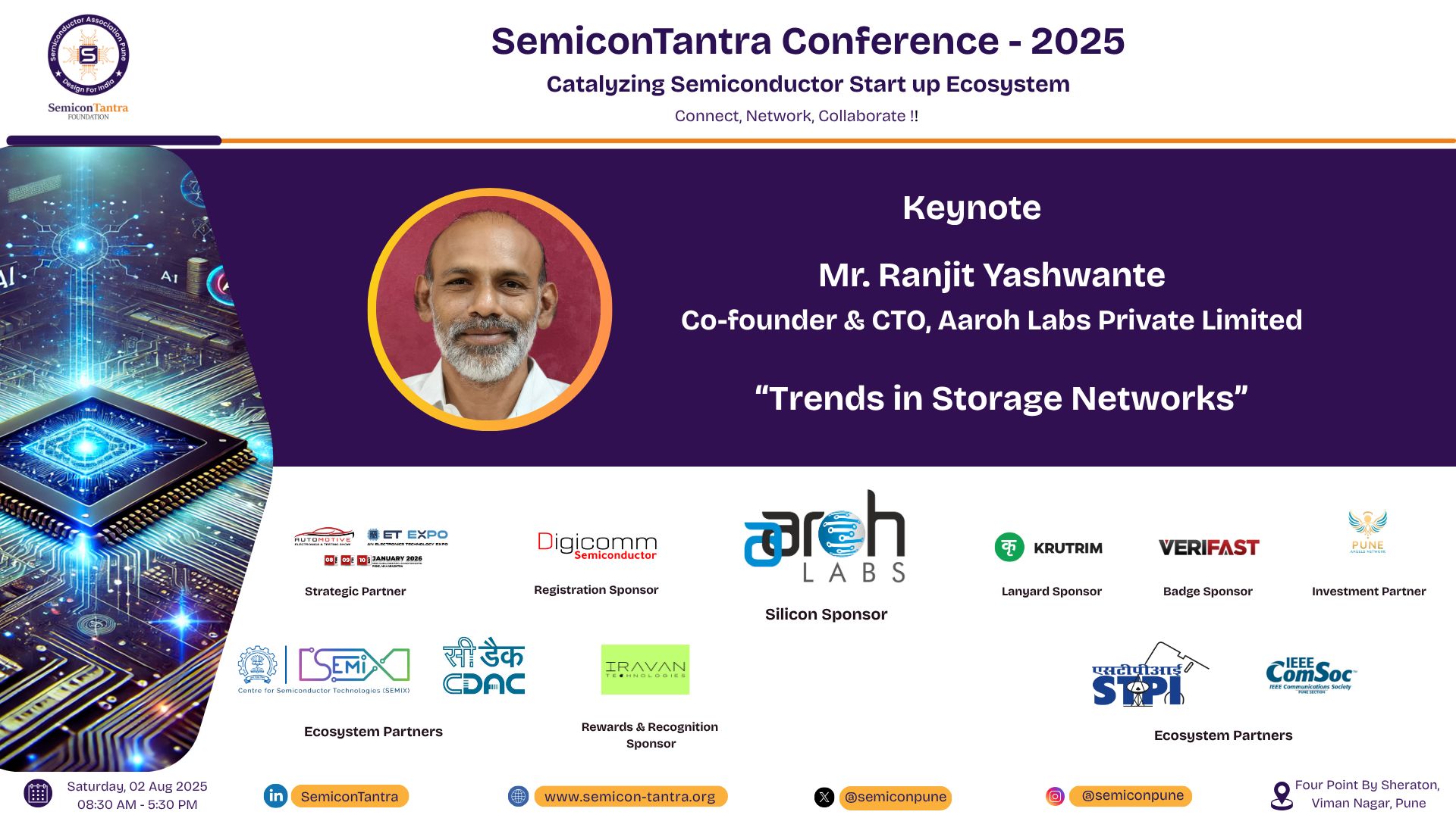 𝐒𝐩𝐞𝐚𝐤𝐞𝐫 𝐀𝐧𝐧𝐨𝐮𝐧𝐜𝐞𝐦𝐞𝐧𝐭: 𝐒𝐞𝐦𝐢𝐜𝐨𝐧𝐓𝐚𝐧𝐭𝐫𝐚 𝐂𝐨𝐧𝐟𝐞𝐫𝐞𝐧𝐜𝐞 2025